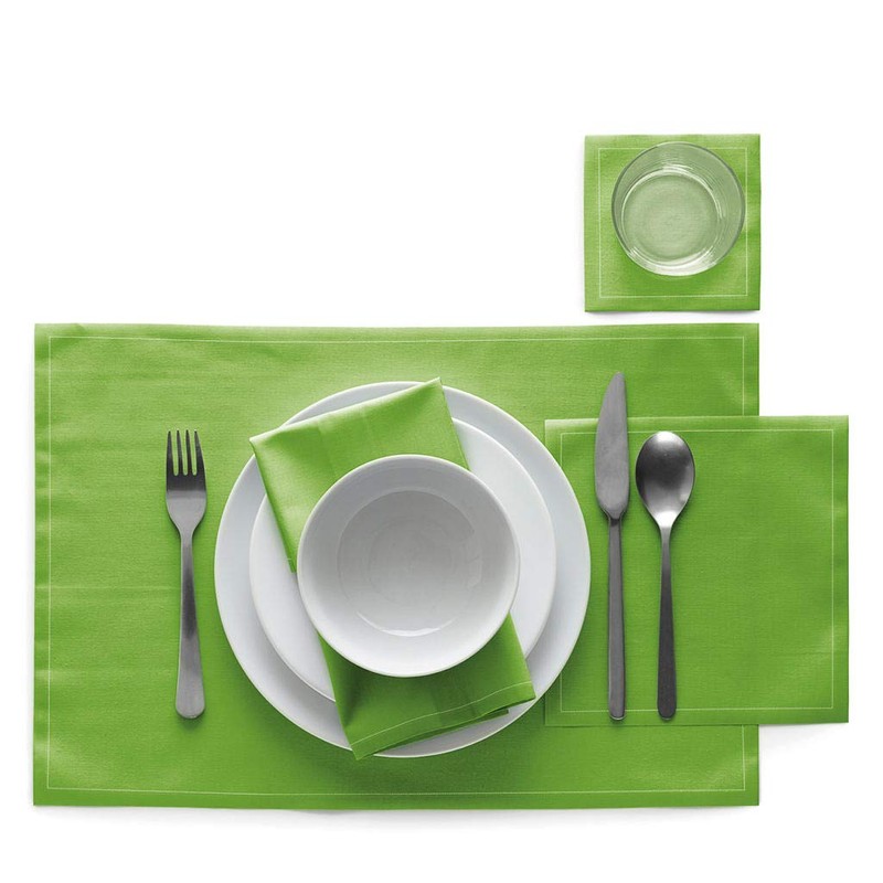 MY DRAP - Servilletas de algodón, Pistacho, 12 Napkins, 12