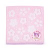 Sanrio 965324 Sakura Design Series Petite Towel, Kuromi, Kuromi, 9.8