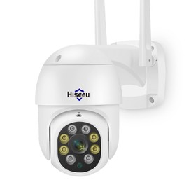 【Automatic Tracking Function Equipped】Security Camera 5x Zoom Pan Tilt IP Camera PTZ 5 Megapixel 1920P Full Color Night Vision Indoor Outdoor Use Camera Two-Way Audio Motion Detection Alert