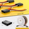 PSEQT 50 Counts 3 Prong Wire Harness Roll Female Bullet