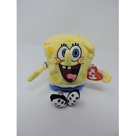 Ty Beanie Baby Bend It Like SpongeBob SquarePants Plush Toy MWMT