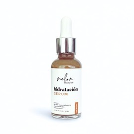 Serum Hidratación con Ácido Hialurónico, Cacao, Niacinamida y Ceramidas, 30ml, para Hidratación Profunda y Protección de la Piel - Melon Beauty