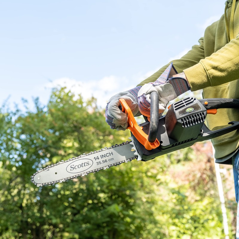 Scotts Outdoor Power Tools CS34014S 11-Amp 14-Inch Corded Chainsaw