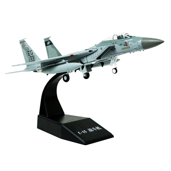 1/100 Scale F-15 Eagle Fighter Attack Plane Metal Fighter Military