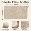 Unnivoll Muslin Cloths for Baby 100% Cotton Muslin Squares Burp