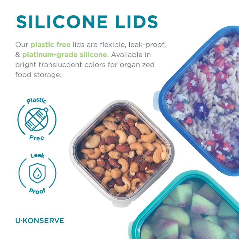 U Konserve Stainless Steel Food Storage Bento Box Container, Leak