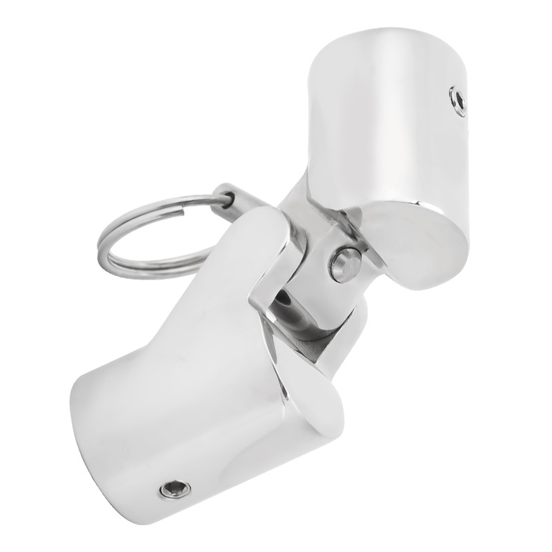 Marine Boat Pipe Connector Stainless Steel Folding Swivel Coupling Tube