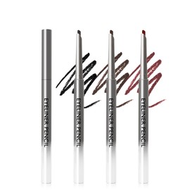 3 Pcs Eyeliner Pencil Set, Waterproof Waterline Black Brown Burgundy Cream Gel Eyeliner, Long-Lasting Sweatproof Smudge Proof Matte Gel Eye Liner Pencils for Women, Creamy Slim Angled Tip Makeup Pen