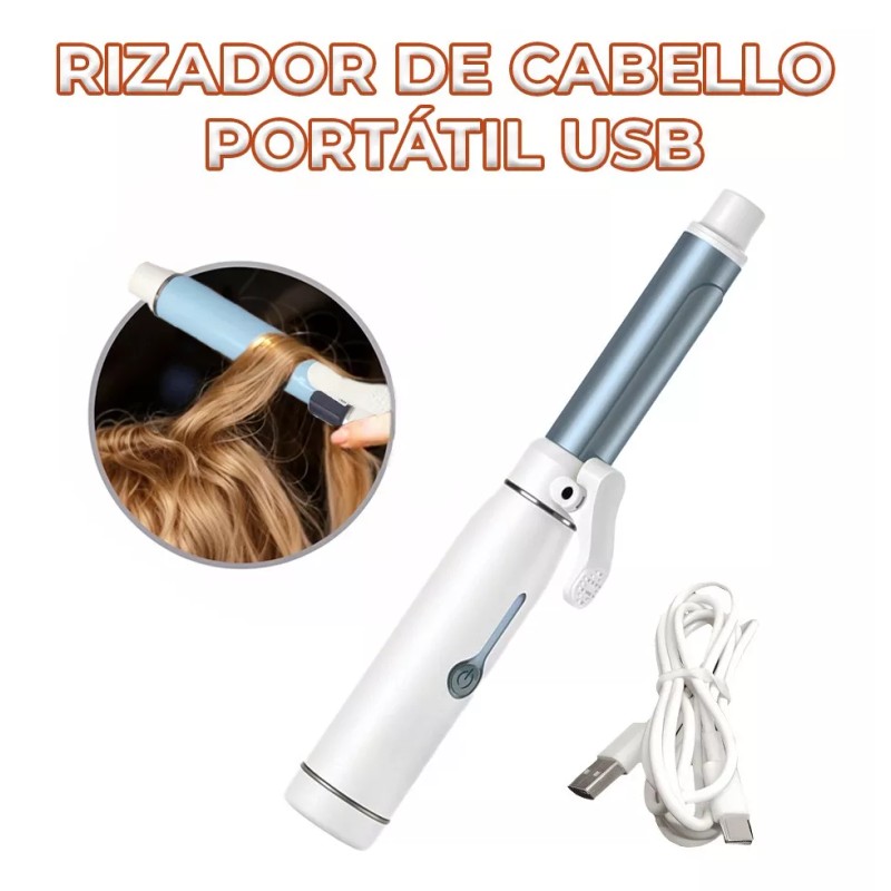 EGTMA Rizador De Pelo Portátil Para Peinar Rizos Y Ondas