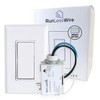 RunLessWire Basic Wireless Light Switch & Receiver Kit with Infinite