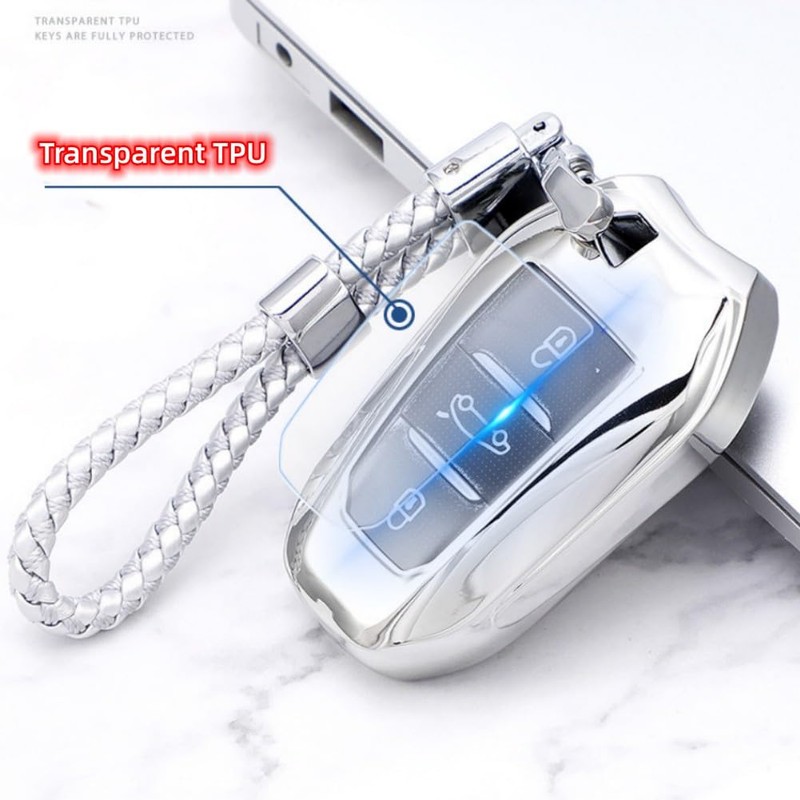 Z.MYUKI Avenger Electric Key Case with Key Fob for Jeep