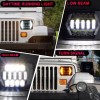 Unbranded For Jeep Cherokee XJ 1984-2001 Newest 5x7" 7x6 LED