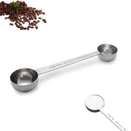Protein Scoop 30g Protein Powder Scoop,30g Scoop Stainless Steel Scoops for Powder Measuring Protein Scoop Set Dual Head Measuring Scoop Suitable for Canisters and Kitchen Measurement(1 Piece)