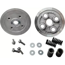 JINFANNIBI Clutch Friction Pressure Plates & Gasket Kit for Kawasaki KX80 KX85 KX100 KX112