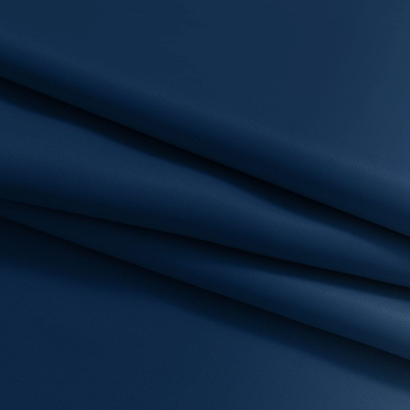 Yakamok 72 Inch Length Light Blocking Grommet Window Drapes,Blue and