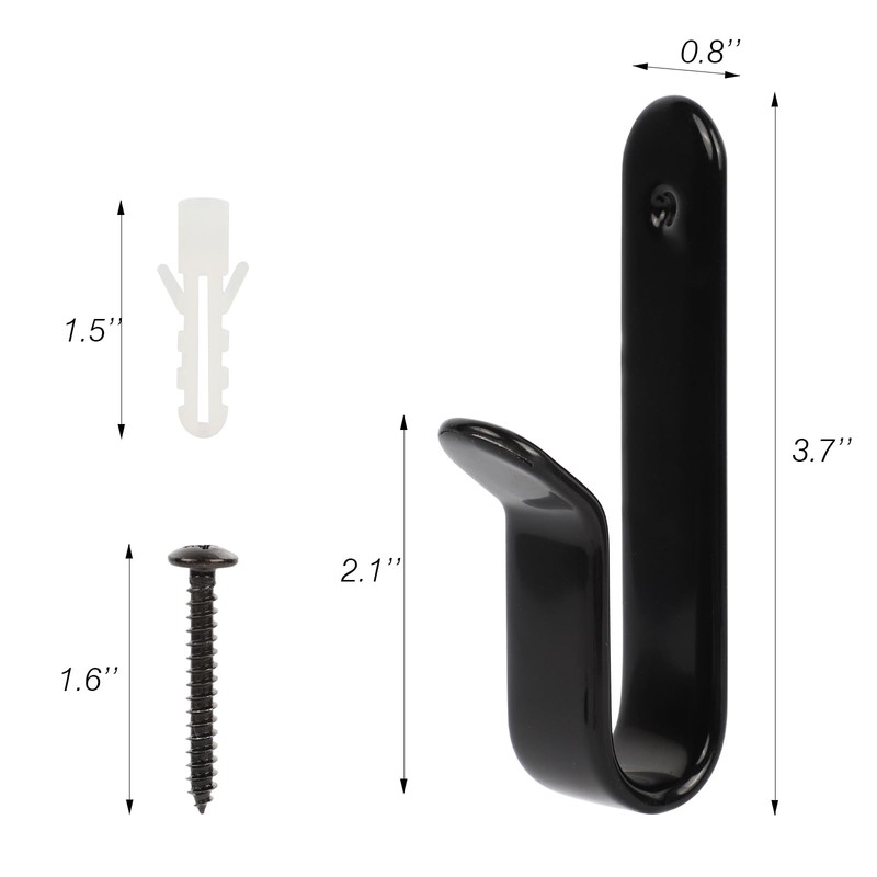 Horizontal Snowboard Wall Mount Clip Snowboard Wall Racks for Room,Garage