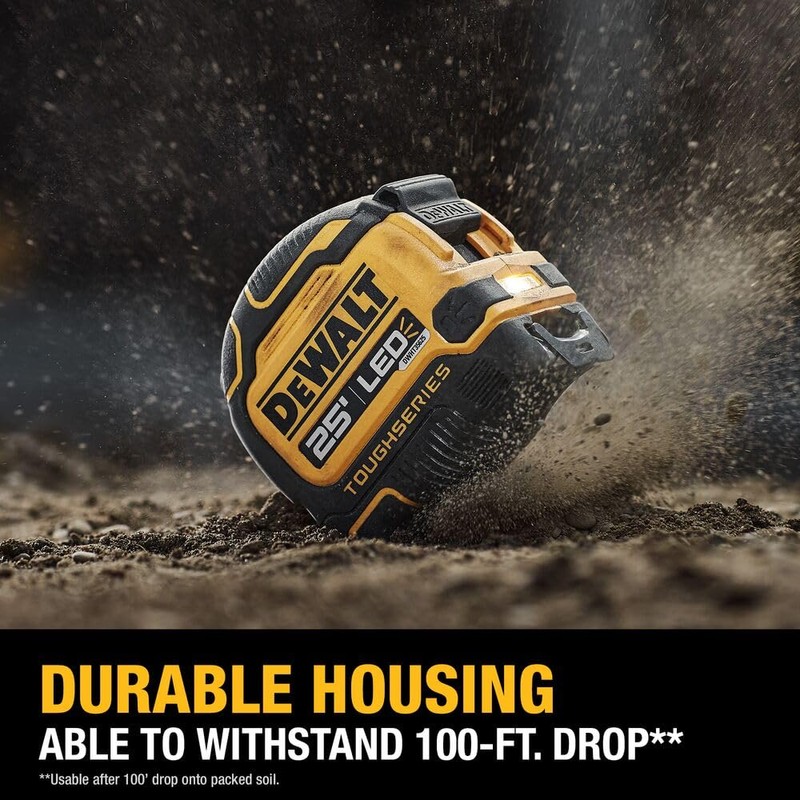 25FT LIGHTED TAPE MEASURE