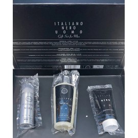 Armaf Italiano Nero Uomo  ARMAF 3pcs body Spray 1.7oz, shampoo 8.4oz, & Sh gel 3.4oz /