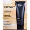 ZEUS Beard Conditioner Wash, Sandalwood, 8 Fluid Ounce