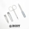 Body Prescriptions Nail Grooming Kit for Men - Complete Set