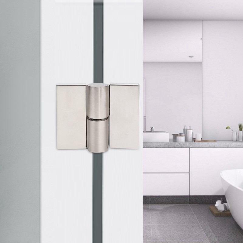 2Pcs/Set Door Hinge Replacement Hardware Accessories for Bathroom Door Partition