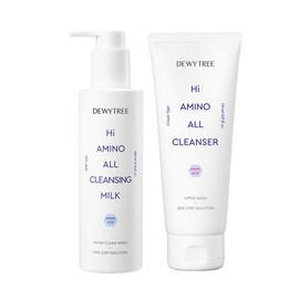 Dewytree 듀이트리 하이 아미노 올 클렌징 밀크 200ml 폼 150ml 세트 1세트 1021627 [1세트] Duetry High Amino All Cleansing Milk 200ml Foam 150ml Set 1 Set 1021627 [1 Set]