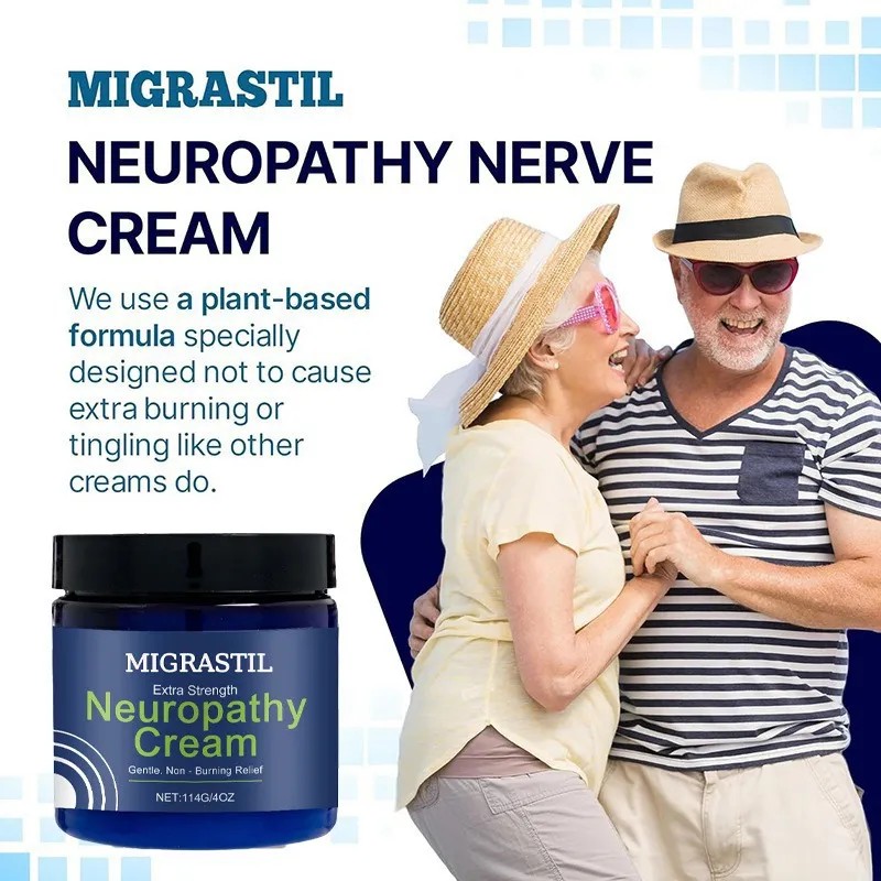 Crema Para Aliviar La Neuropatía Basic Vigor Migrastil Extra