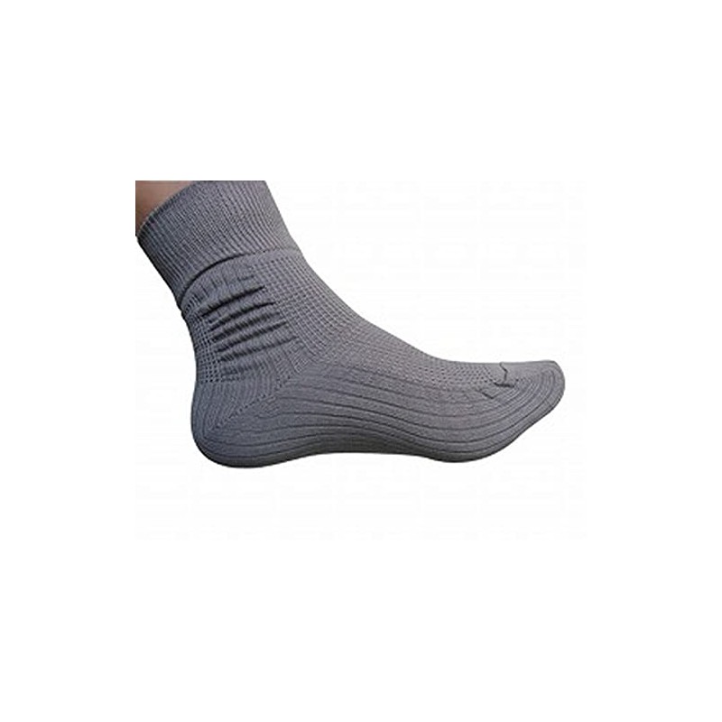 T10 Fall Prevention Socks, Gray, 9.1 - 9.4 inches (23