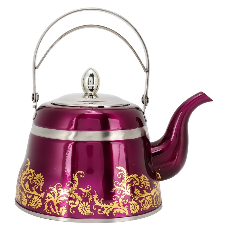 1.5L Teapot Classical Roman Tea Coffee Water Kettle Teaware Kitchen