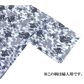 Trust Map Men's Gauze Nursing Sleepwear, For Gentlemen, Front Opening After Surgery, Hospitalization, Nursing Support, Thin, Yukata Type, Japanese Pattern Random (Size L, Loose Size)