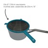 Starfrit 092003-006-0000 Starfrit 092003 Strainer with Handle, 8" Diameter, Blue