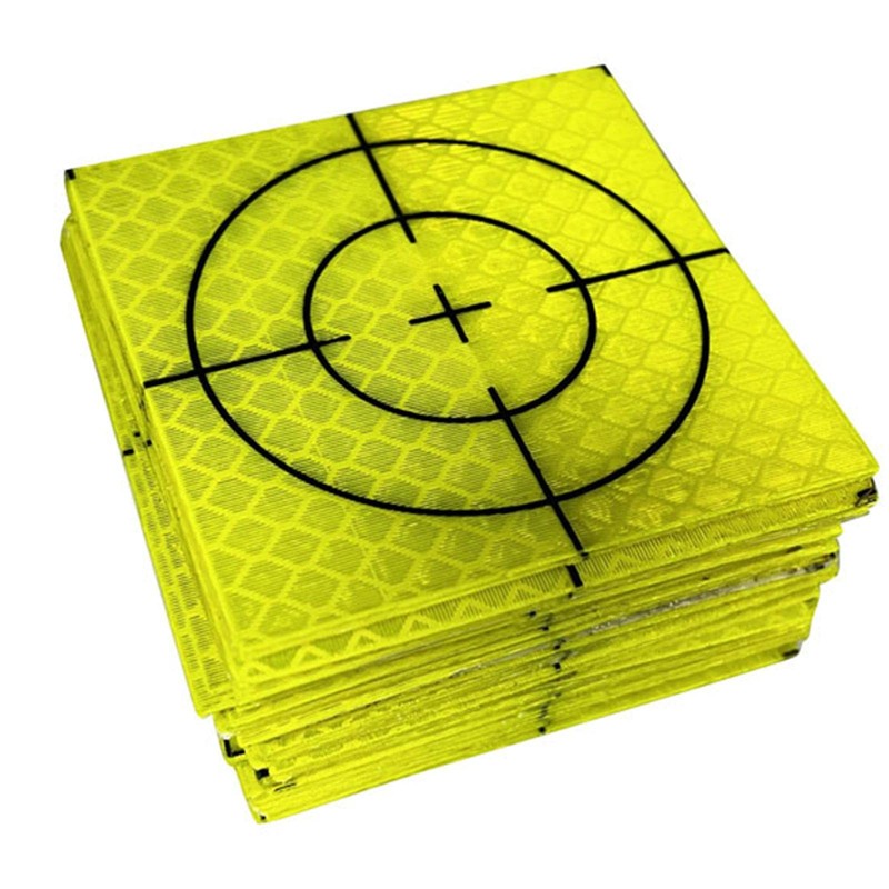 Sharplace 100x Reflective Tape Survey Targets Reflector Target Sheets for