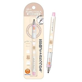 Mitsubishi Pencil Kurutoga KURU TOGA 0.3mm Lead Mechanical Pencil (203811 Juicy Bear Ghost)