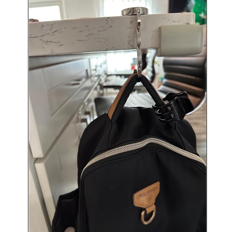 YEMCHI 2 Pack Foldable Purse Hook Folding Women's Handbag Hangers