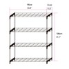 Panana 4 Tier Garden Greenhouse Steel Staging Shelving Plant Stand