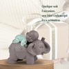 Zen'Light Statue Buddha Bonze Sleeping on Elephant - Zen Atmosphere