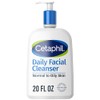 Jabón Facial Cetaphil Limpiador Diario Pieles Sensibles Mixtas Grasas Espuma