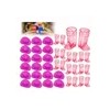 40pcs Vasitos Botas Vaqueras Con Sombrero 1 Oz Para Fiesta