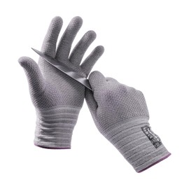 wahoo Level D Cut Resistant Gloves Kitchen, Food Grade Safety Anti Cutting Gloves, ANSI A4, Breathable, Dexterity, Medium