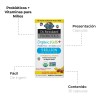 Garden Life Probióticos Niños Orgánicos Fresa Banana Tabletas Masticables