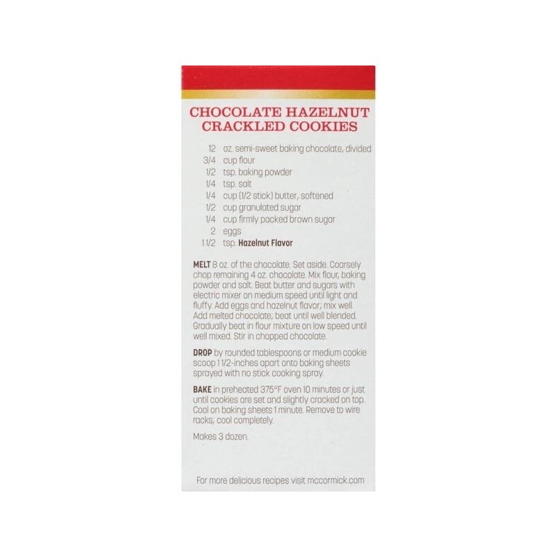 McCormick Hazelnut Extract 1 fl oz - Discontinued/R