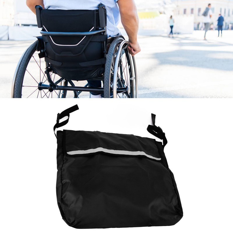Wheelchair Backpack Bag Large Capacity Hanging On Wheelchair Mobility Scooter