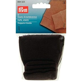 Prym braun 994323 Elastic-Ärmelbündchen, Polyester, 2 x 1 x 1 cm