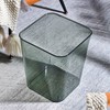 Open Waste Basket Acrylic Transparent Large Capacity Multifunctional Garbage Container