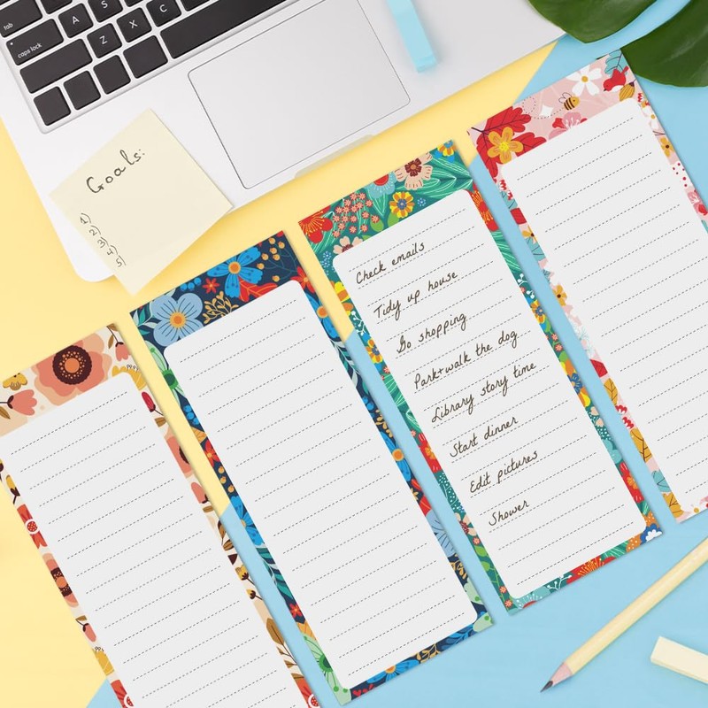 KiDEPOCH Magnet Notepads for Refrigerator, Magnetic To Do List Notepad
