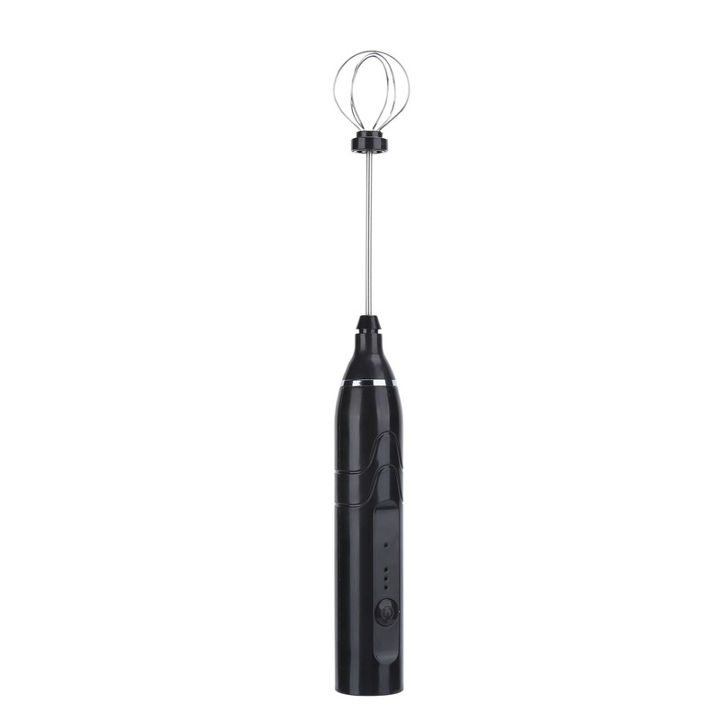 Electric Milk Frother USB Charging 3 Speeds Egg Beater Handheld