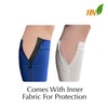 HealthyNees Seniors Care 20-30 mmHg Zipper Compression Leg Calf Open