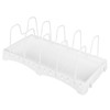 Multifunction Standing Cutting Board Storage Rack Pan Pot Lid Stand