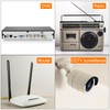 MECCANIXITY Speaker RCA Female Plug Jack to Bare Wire Open