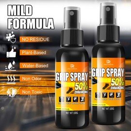 Basketball Shoe Grip Spray 7oz - Anti-Slip Grip Boost for Soles & Gear, Traction Grip Enhancer for Basketball, Soccer, Golf & Baseball - Grip Spritz, Shoe Protector Spray & Long-Lasting Performance